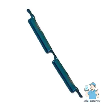 Volume Side Button Outer for Oppo F15 Blue